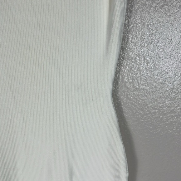 Monday Swimwear Camerelle Dress in Ivory Knit Rib - Picture 10 of 10